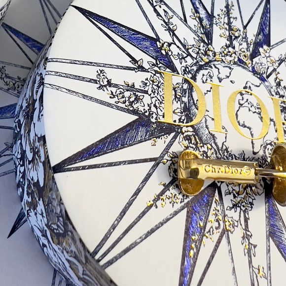 DIOR “Saddle” Gold Plated Clip On Earrings Authentic Christian Dior Jewelry - Picture 10 of 10